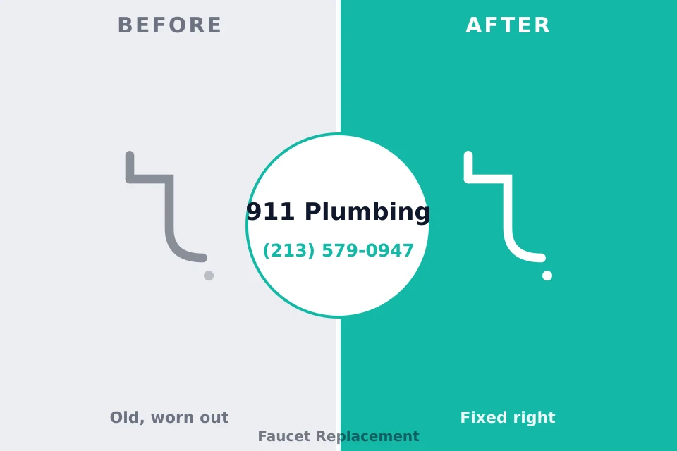 Before and after: plumbing company Rochester, IN